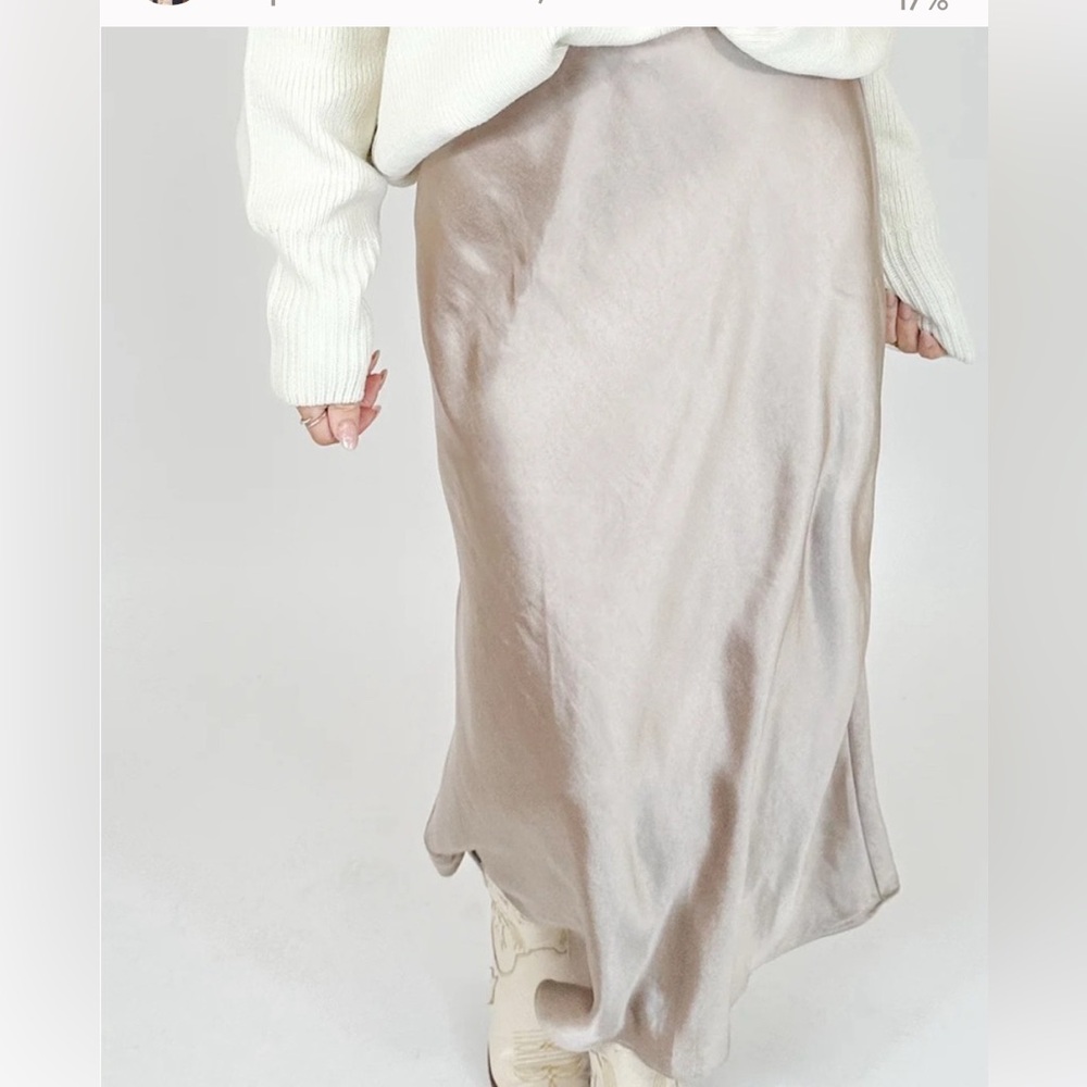 NWOT Talulah Champagne Skirt Size Small